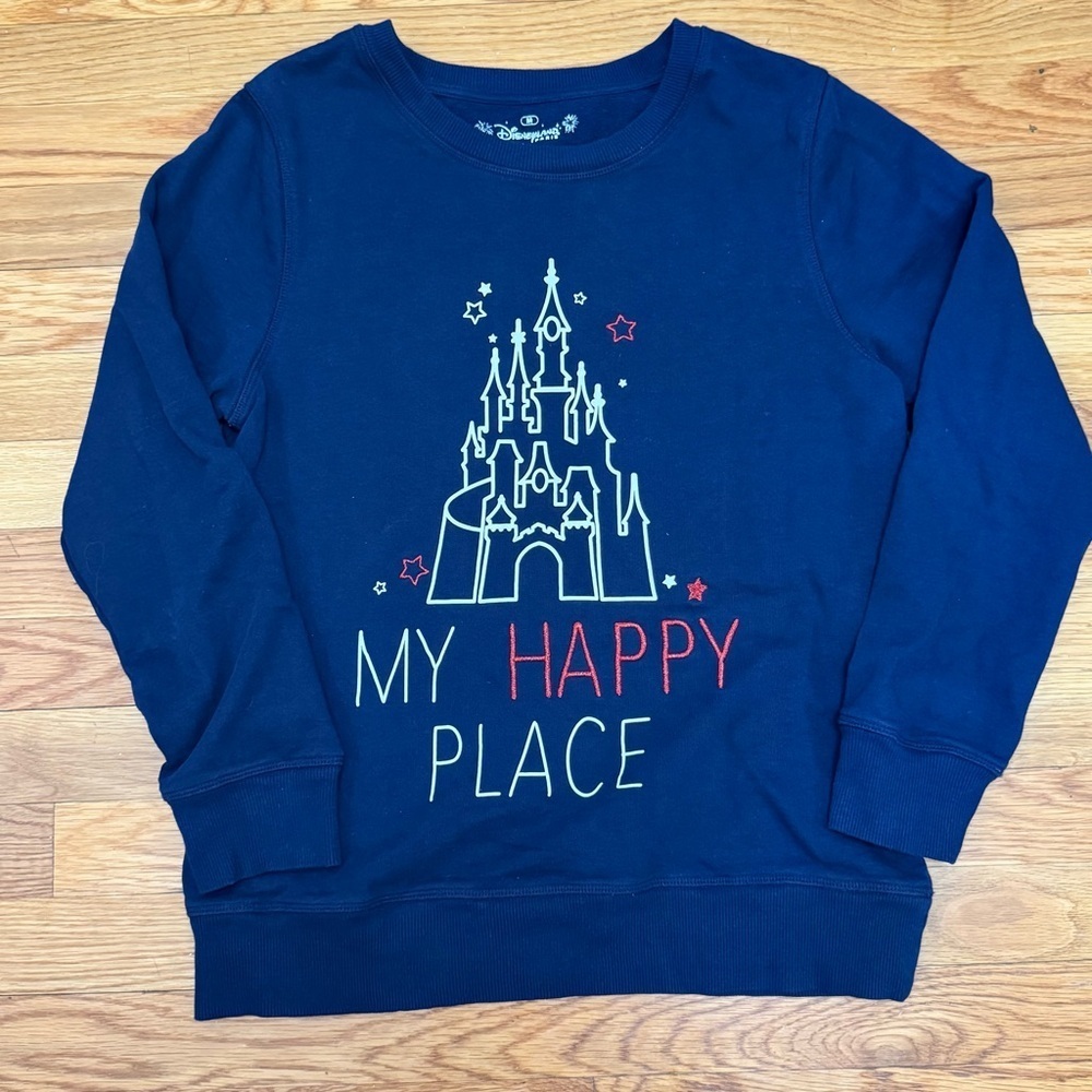 Disney Paris pullover sweatshirt